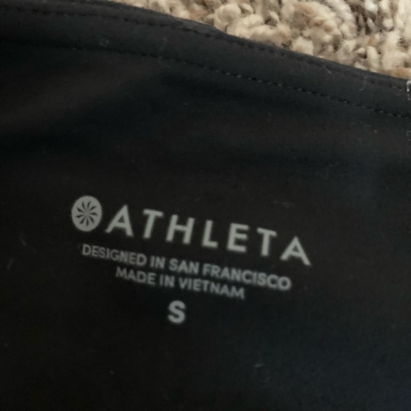 Athleta Shiva 7/8 Tight in Black Size Small - Picture 3 of 3